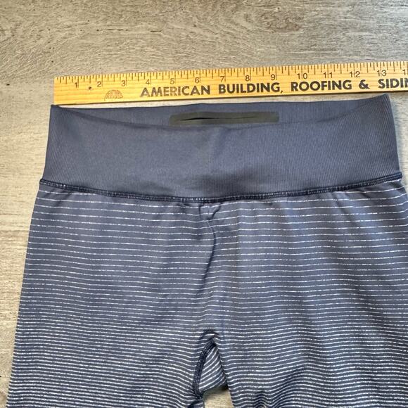 Brooks Running Striped Ombre Cropped Leggings Medium - Picture 8 of 9
